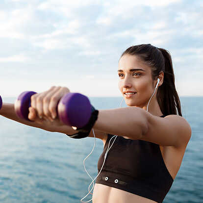 Ejercicios con mancuernas para tonificar